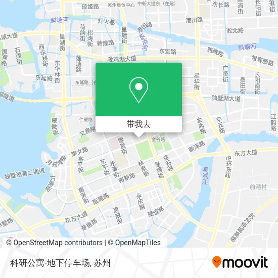 科研公寓-地下停车场地图