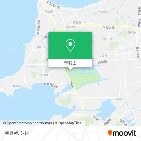蚕月桥地图