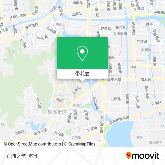 石湖之韵地图