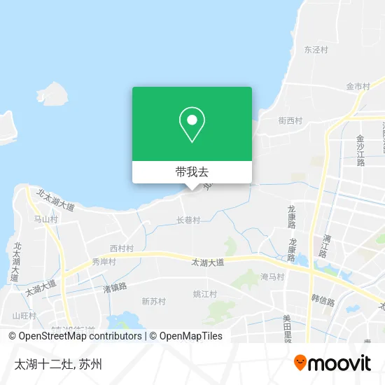 太湖十二灶地图