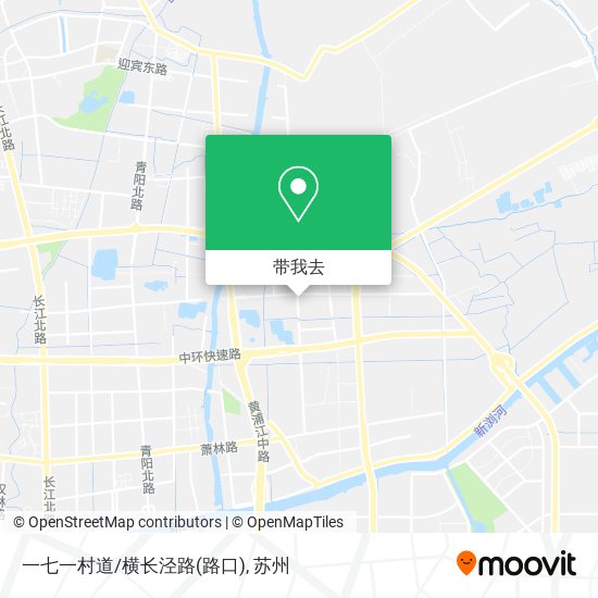 一七一村道/横长泾路(路口)地图