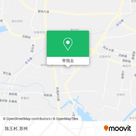 陈王村地图