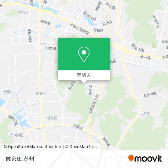 陈家庄地图