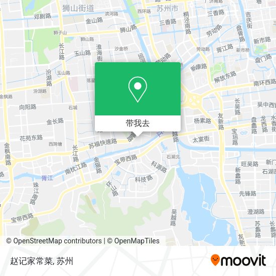 赵记家常菜地图