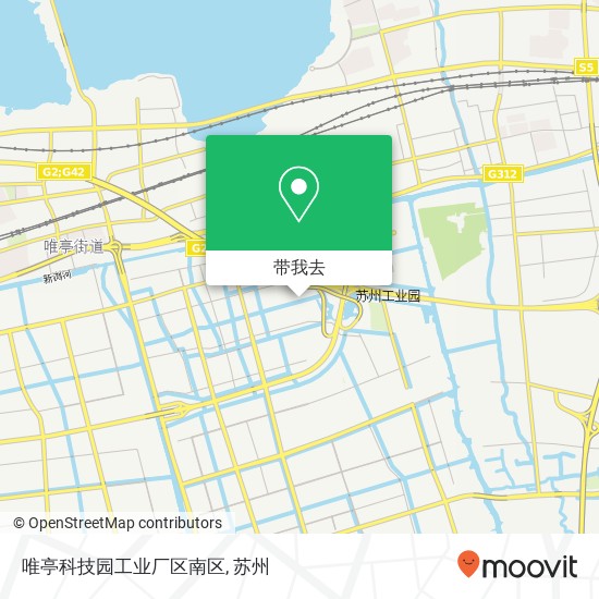 唯亭科技园工业厂区南区地图