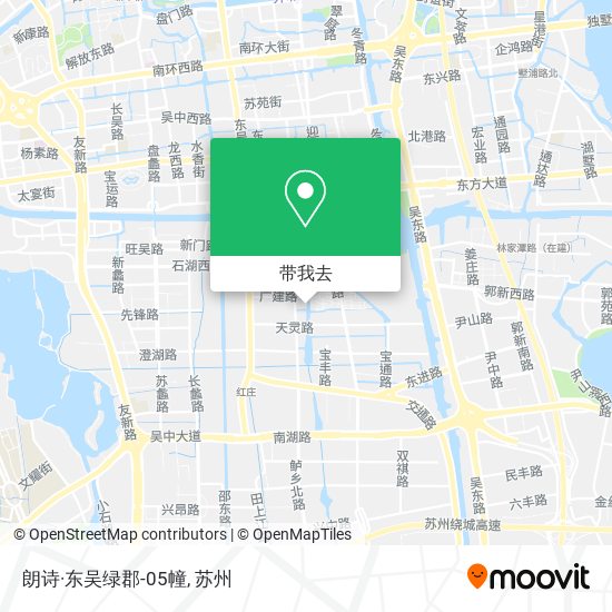 朗诗·东吴绿郡-05幢地图