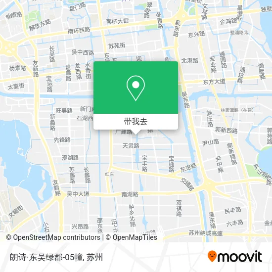 朗诗·东吴绿郡-05幢地图