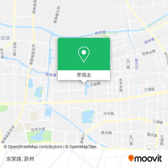 东荣路地图