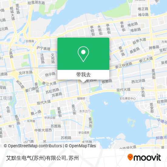 艾默生电气(苏州)有限公司地图