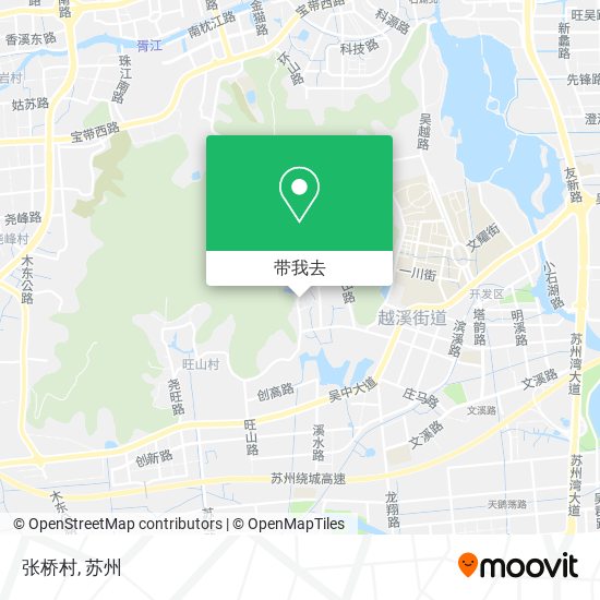张桥村地图