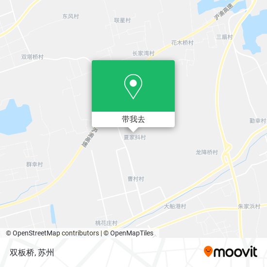 双板桥地图