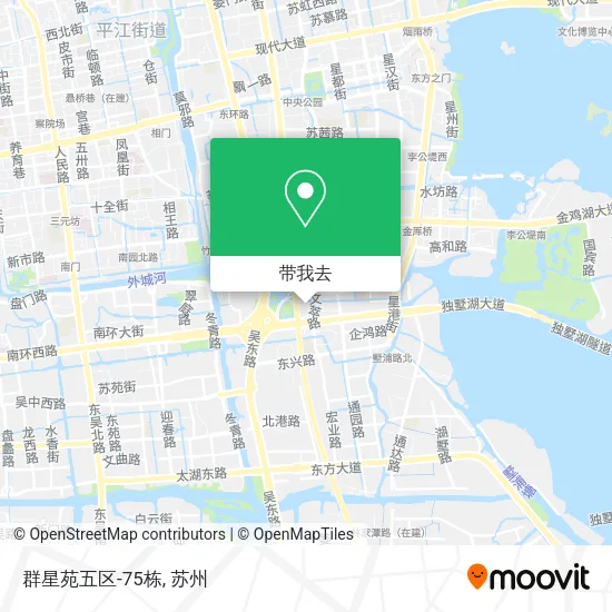 群星苑五区-75栋地图