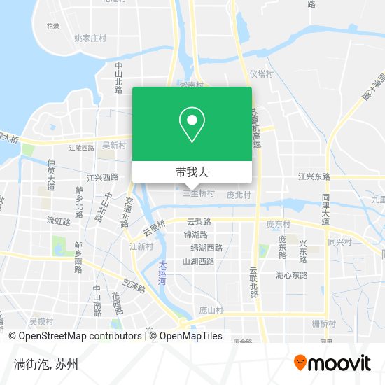 满街泡地图