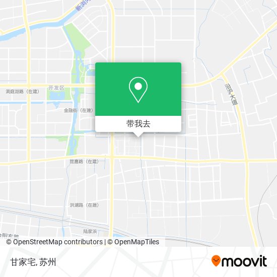 甘家宅地图