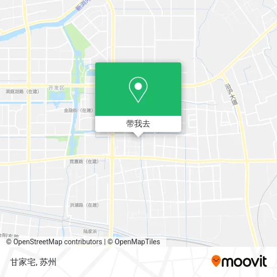 甘家宅地图
