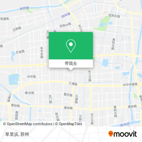 草里浜地图