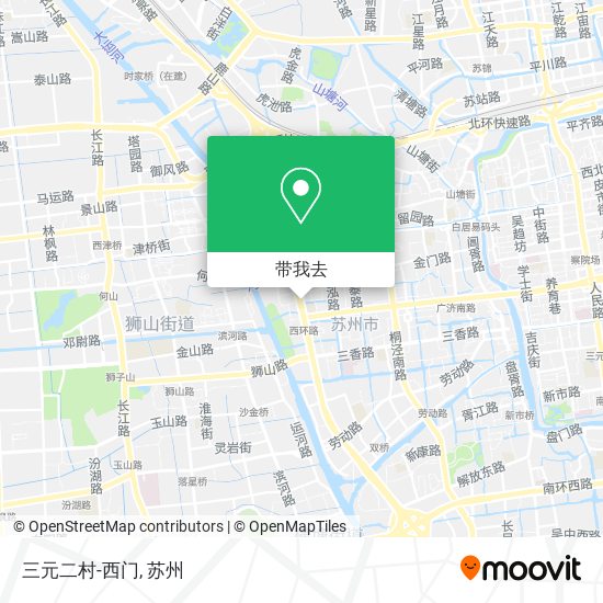 三元二村-西门地图