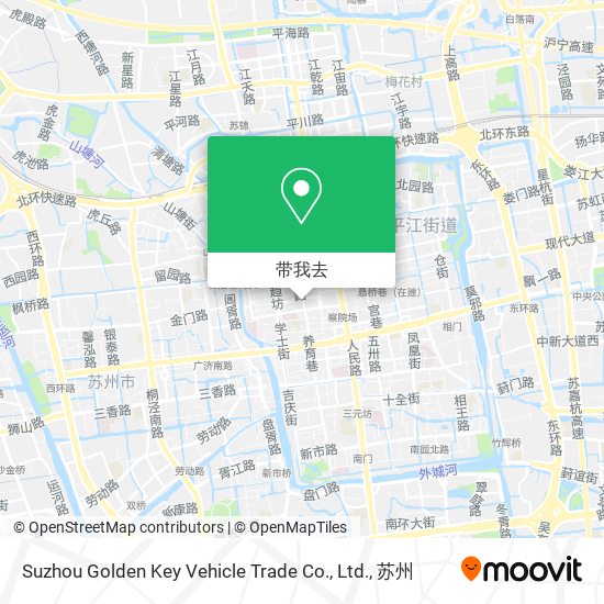 Suzhou Golden Key Vehicle Trade Co., Ltd.地图