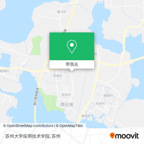 苏州大学应用技术学院地图