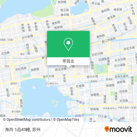 海尚·1品43幢地图