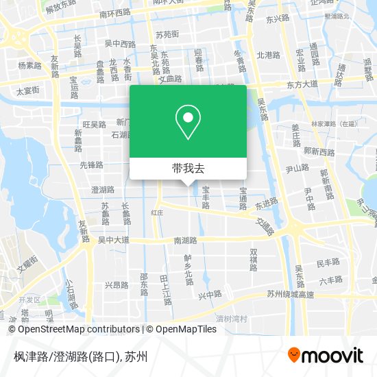 枫津路/澄湖路(路口)地图