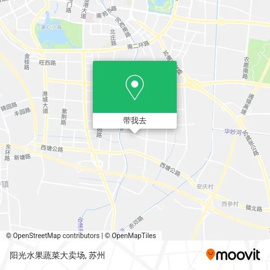 阳光水果蔬菜大卖场地图