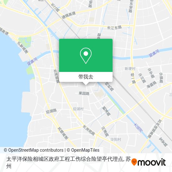 太平洋保险相城区政府工程工伤综合险望亭代理点地图