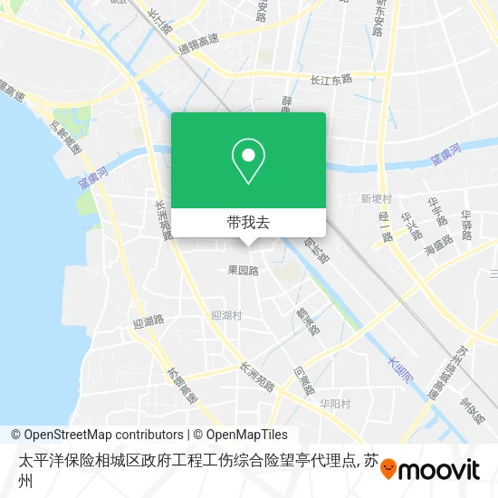 太平洋保险相城区政府工程工伤综合险望亭代理点地图