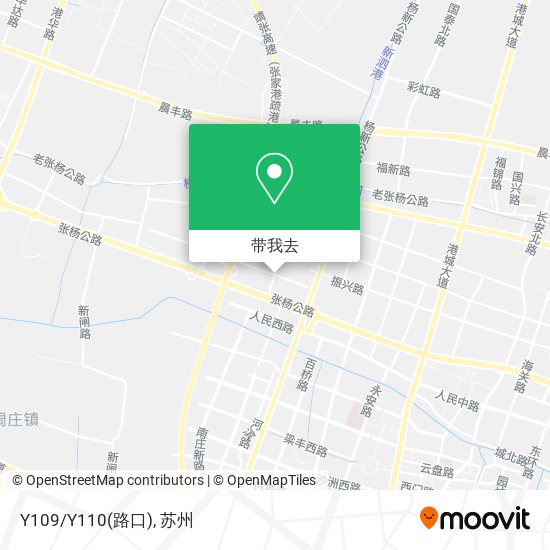 Y109/Y110(路口)地图