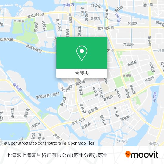 上海东上海复旦咨询有限公司(苏州分部)地图