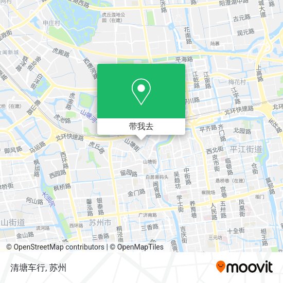 清塘车行地图