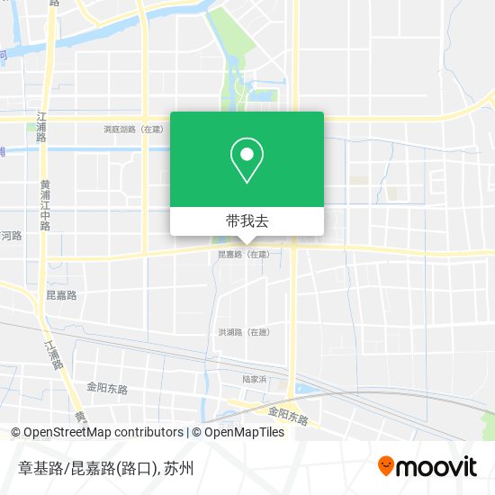 章基路/昆嘉路(路口)地图