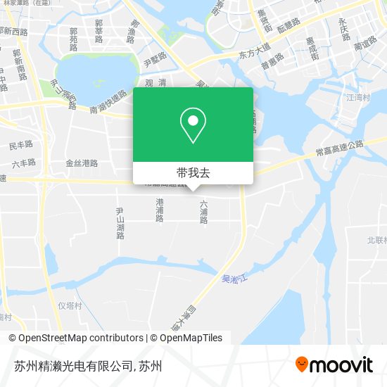 苏州精濑光电有限公司地图