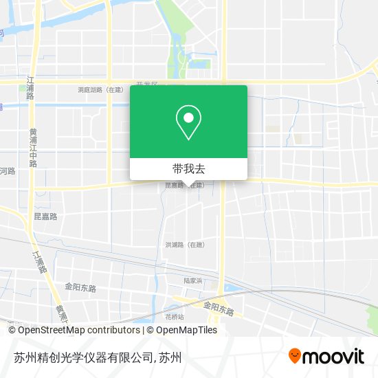 苏州精创光学仪器有限公司地图