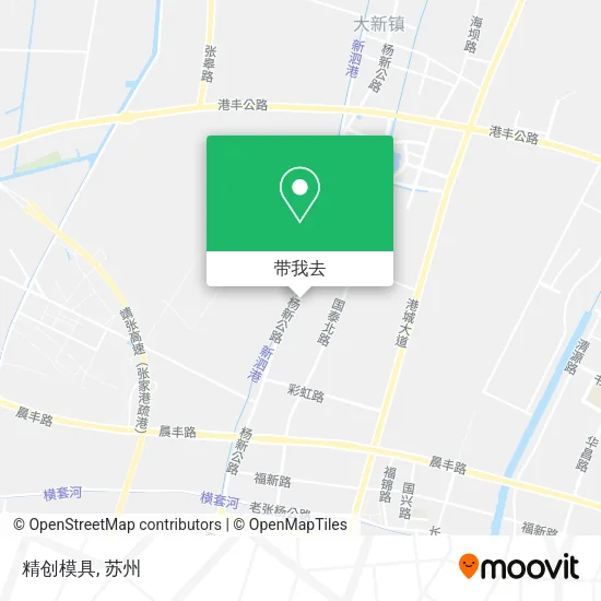精创模具地图