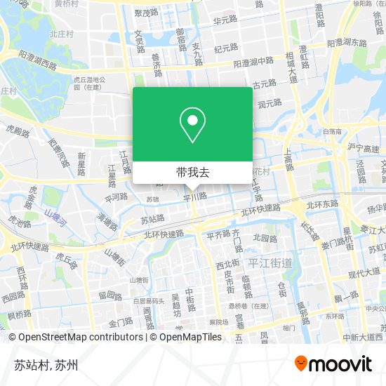 苏站村地图