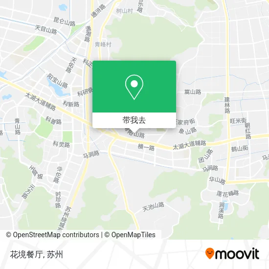 花境餐厅地图