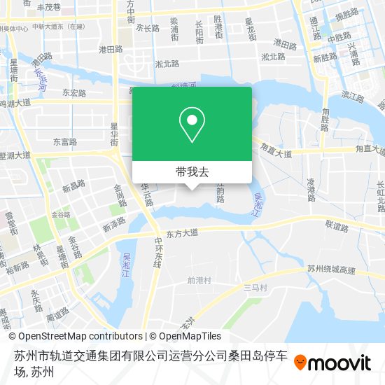 苏州市轨道交通集团有限公司运营分公司桑田岛停车场地图