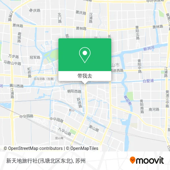 新天地旅行社(汛塘北区东北)地图