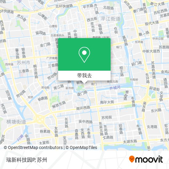 瑞新科技园P地图