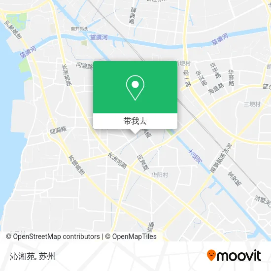 沁湘苑地图