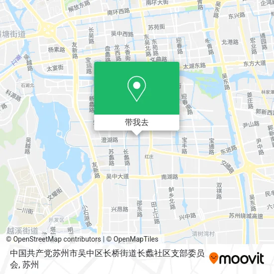 中国共产党苏州市吴中区长桥街道长蠡社区支部委员会地图