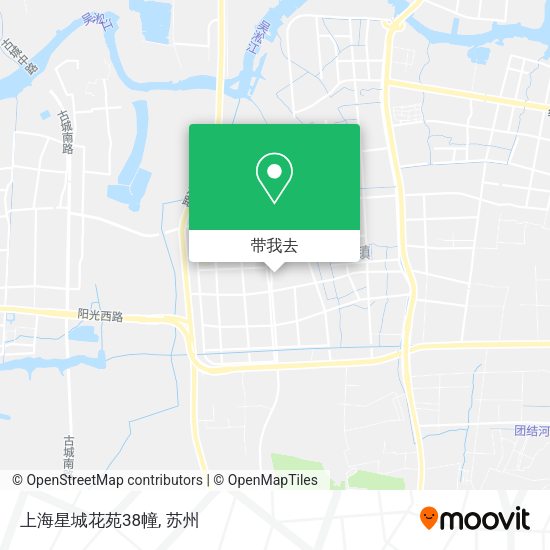 上海星城花苑38幢地图