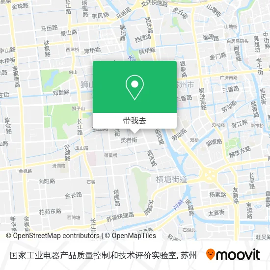 国家工业电器产品质量控制和技术评价实验室地图