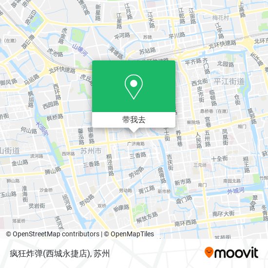 疯狂炸弹(西城永捷店)地图