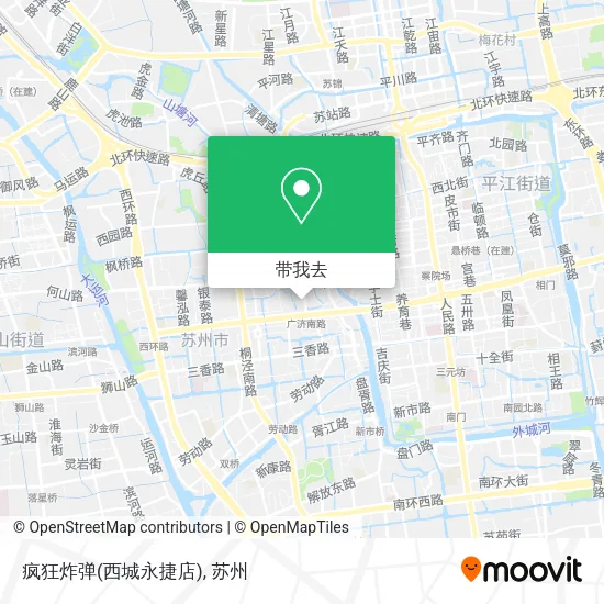 疯狂炸弹(西城永捷店)地图