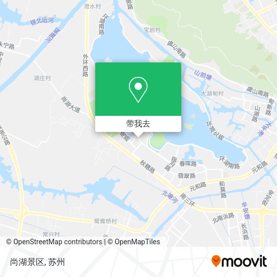 尚湖景区地图