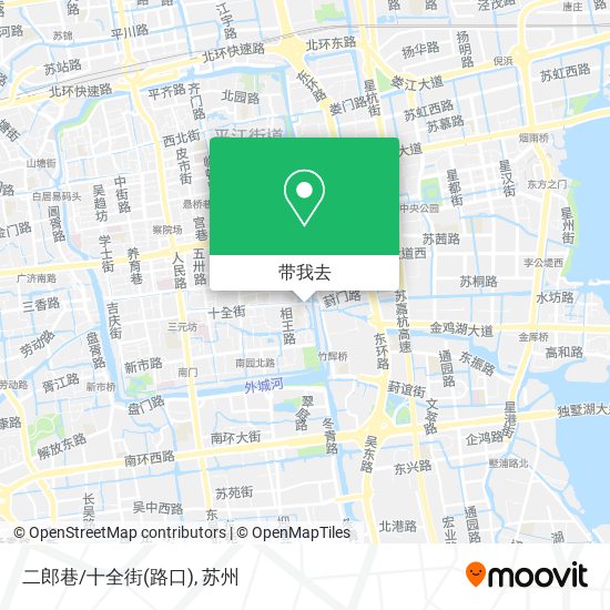 二郎巷/十全街(路口)地图