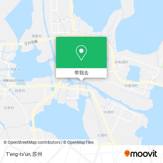 T’eng-ts’un地图