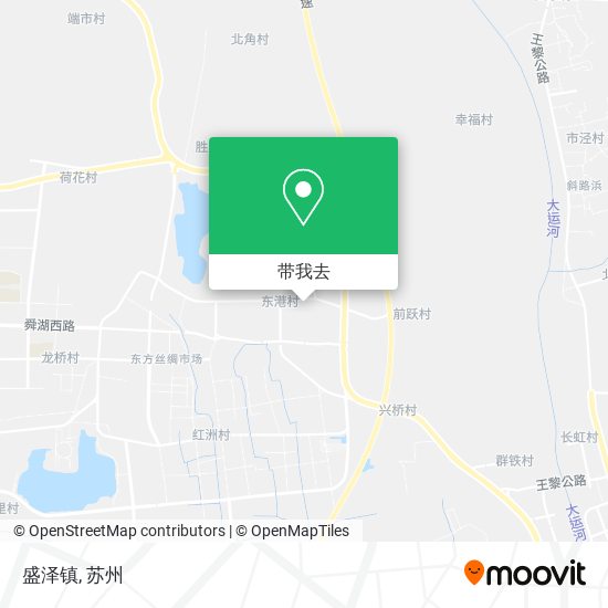 盛泽镇地图